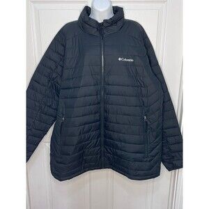 Columbia Men’s Omni-Heat Black Puffer Jacket Coat